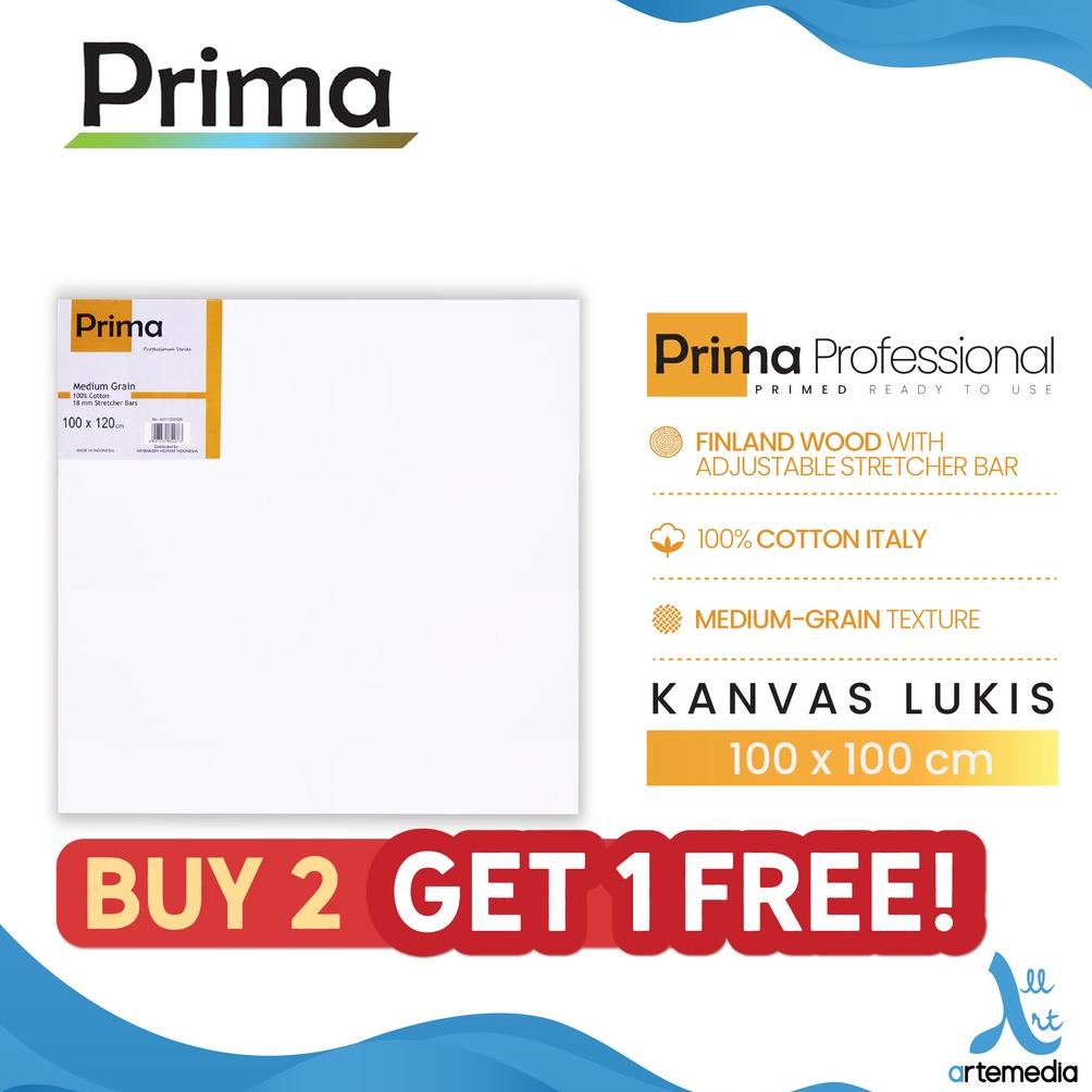 

Kanvas Lukis Prima Professional 100x100cm Cotton Canvas