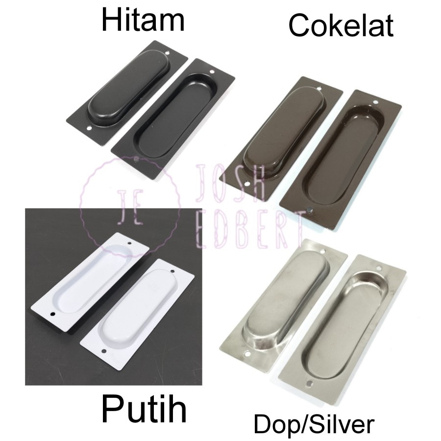 Handle pintu Kom Kotak 12cm / Tarikan pintu Geser Sliding Door