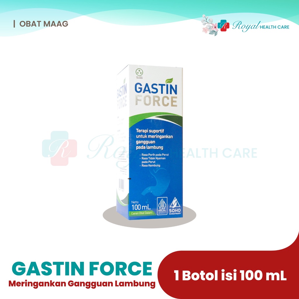 GASTIN FORCE 100 ML Meredakan Gangguan Lambung Dan Nyeri Perut
