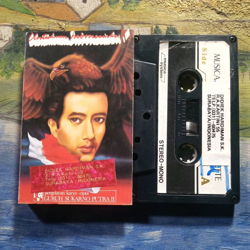 Kaset pita pergelaran karya cipta Gurih sukarno putra 2