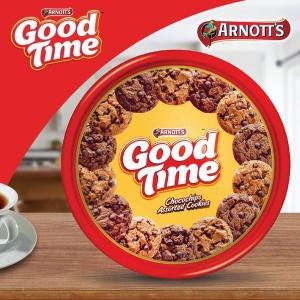 

[MT] Arnott Good Time Double Choc chocolate coklat chips 149g 149 gram arnotts