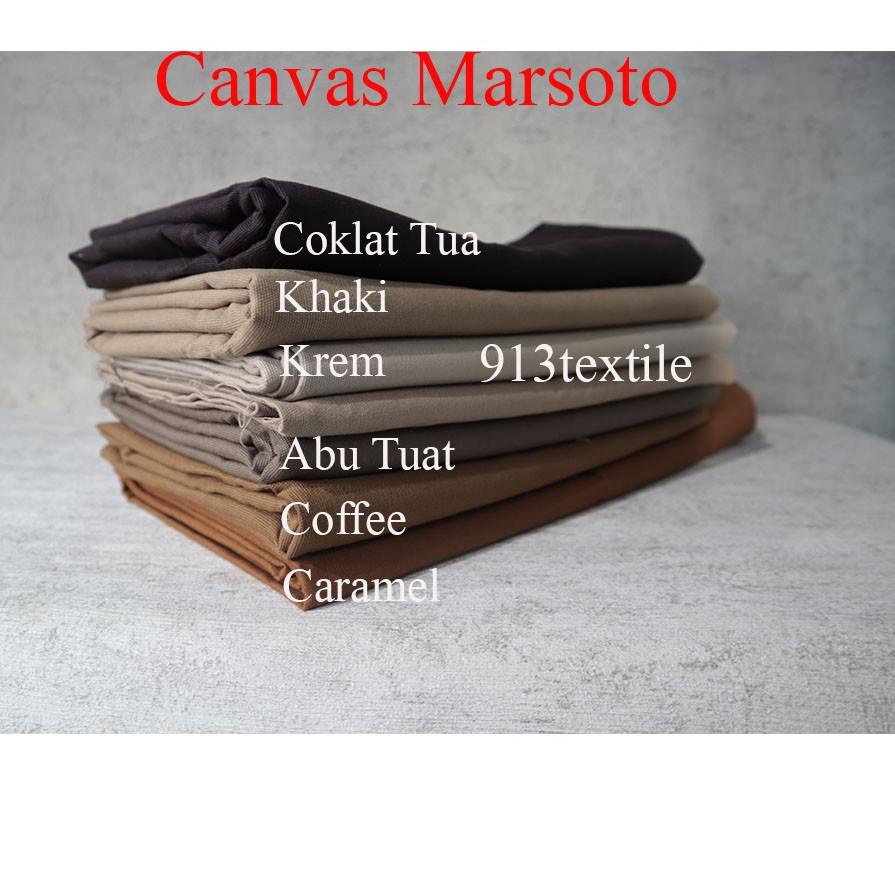 ♧ Bahan Kain Kanvas Marsoto Tebal ♟