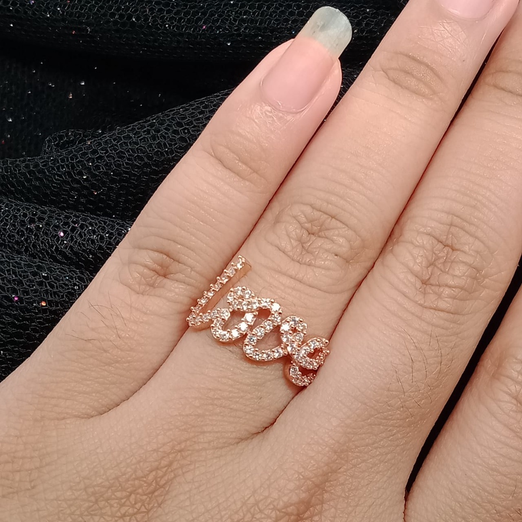 Cincin Emas 17K - 2.05 Gr Kadar 750 - 4404