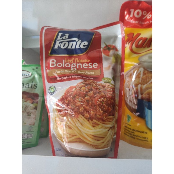

Lafonte saus bolognese 315gram