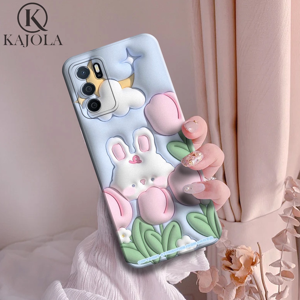 Case Hp Oppo A16 - Case Motif Cartoon  - Silicon Hp - Kesing Hp Oppo A16  - Cover Hp - Aksesoris Han