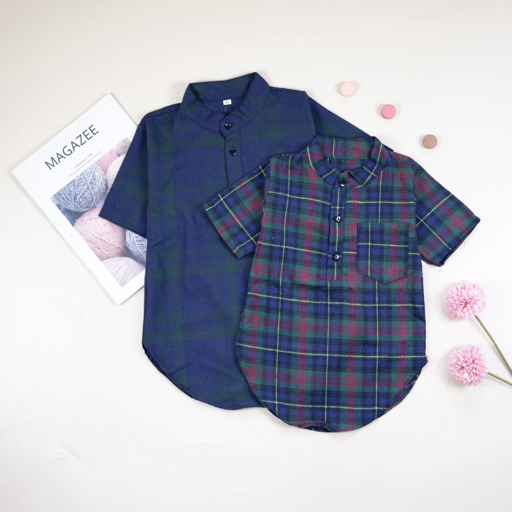KEMEJA FLANEL - Atasan Anak 2-9 Tahun | Kemeja Anak | Pakaian Anak Laki-laki