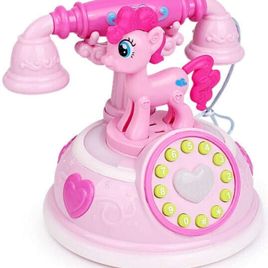 Lucky88toys ⭐⭐⭐⭐⭐Mainan Edukasi Anak Telephone phone Kuda P'o'ny Musik Unicorn