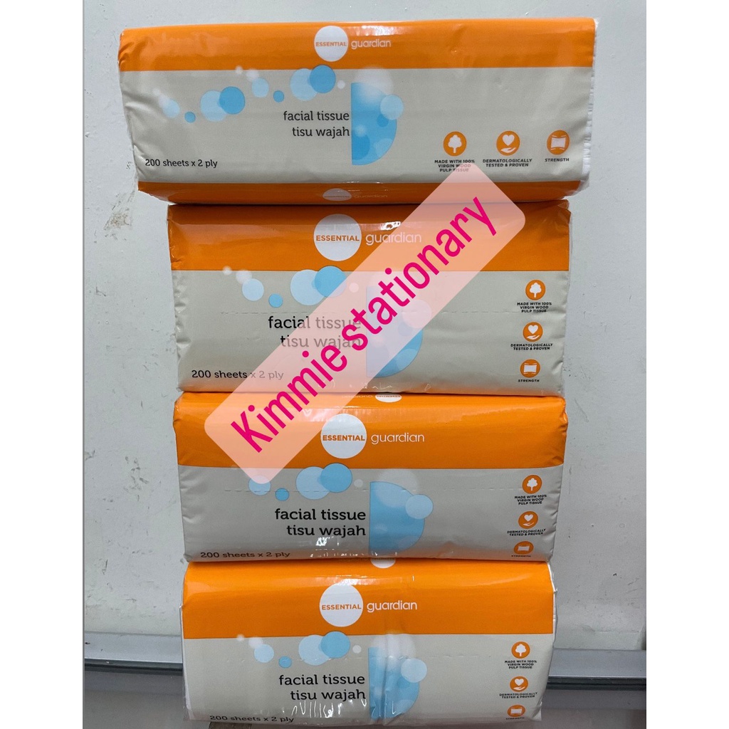 TISSUE WAJAH GUARDIAN / GUARDIAN FACIAL TISSUE ISI 200 PCS X 2 PLY