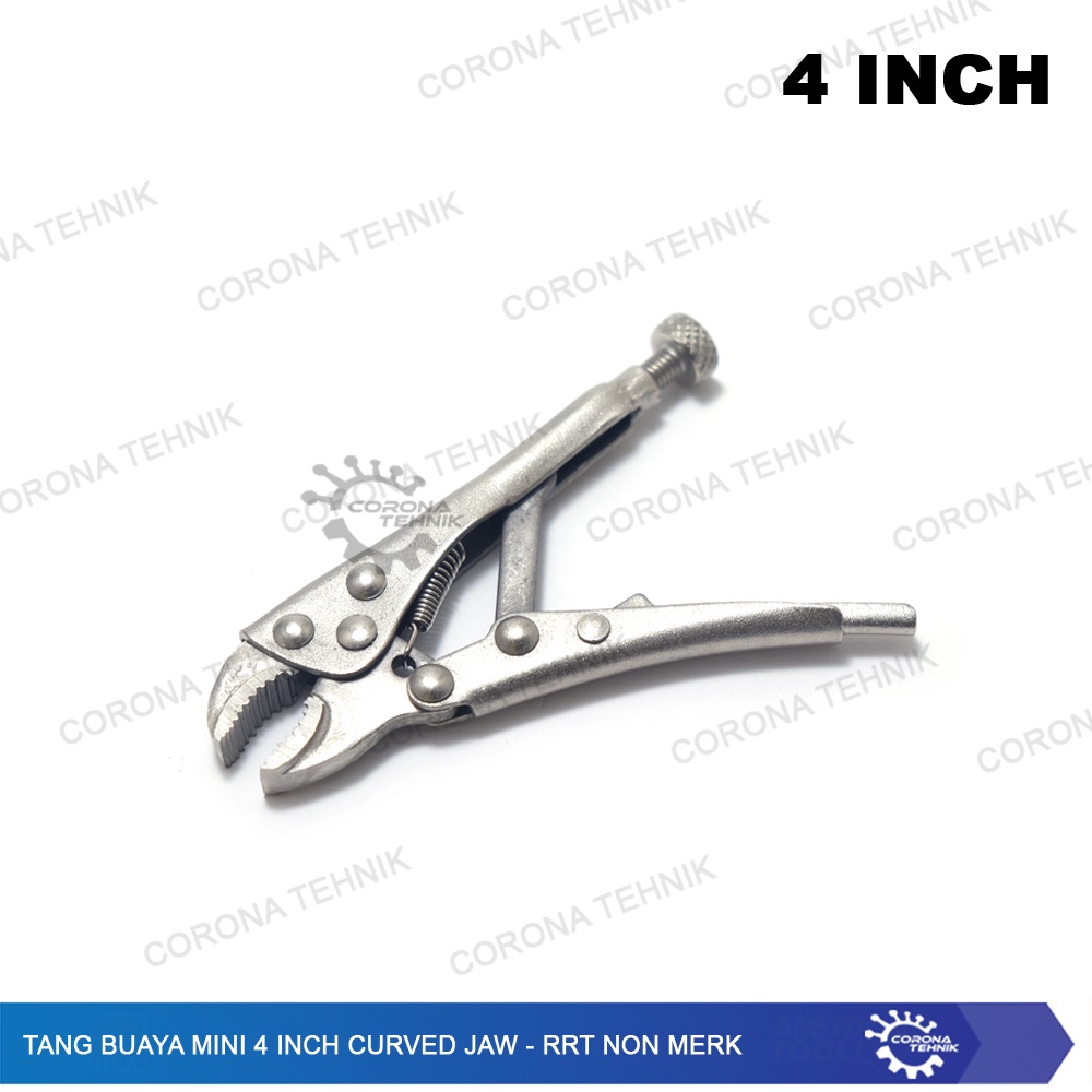 Tang Buaya Mini 4 Inch Curved Jaw - RRT Non Merk