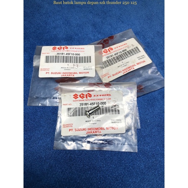 original baut ring lampu depan suzuki thunder 250 125