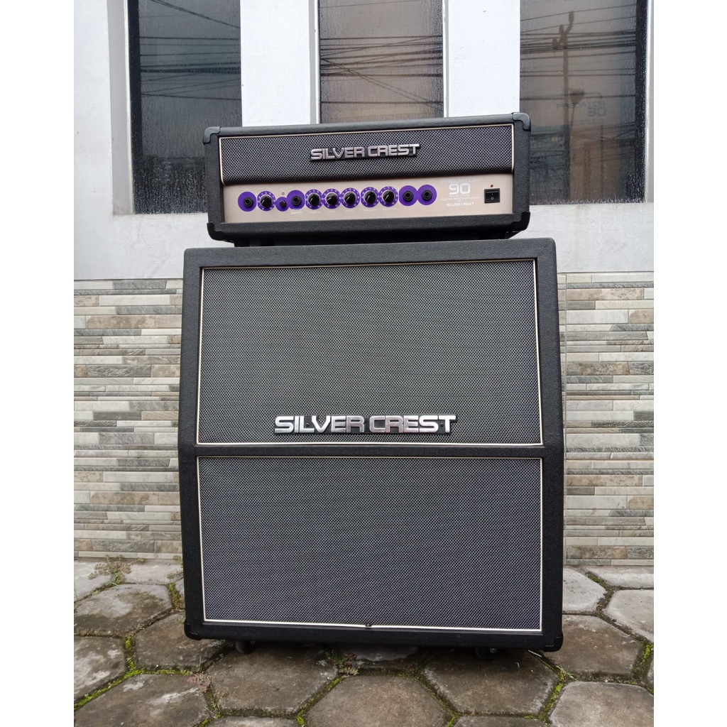 Ampli Gitar PREDATOR 90 Silver Crest Head Cabinet