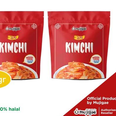 

● PAKET ISI 2 - Mujigae Kimchi (200 gr) / Kimchi Halal / Kimchi Ramyun ✮