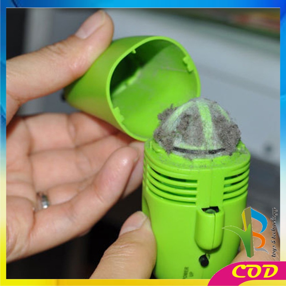 RB-C809 Vacum Cleaner Keyboard Laptop Mini USB Portable Sikat Pembersih Debu Kecil / Brush Cleaner Laptop Computer PC Penyedot Debu Import