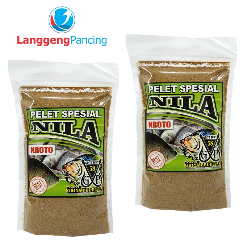 Umpan Pancing Pelet 58 Nila Kroto Khusus Ikan Nila