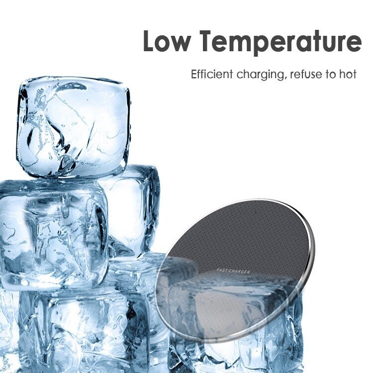 Papan Charger Wireless Pad 2a 9v Fast Charging Qi Nirkabel VU121