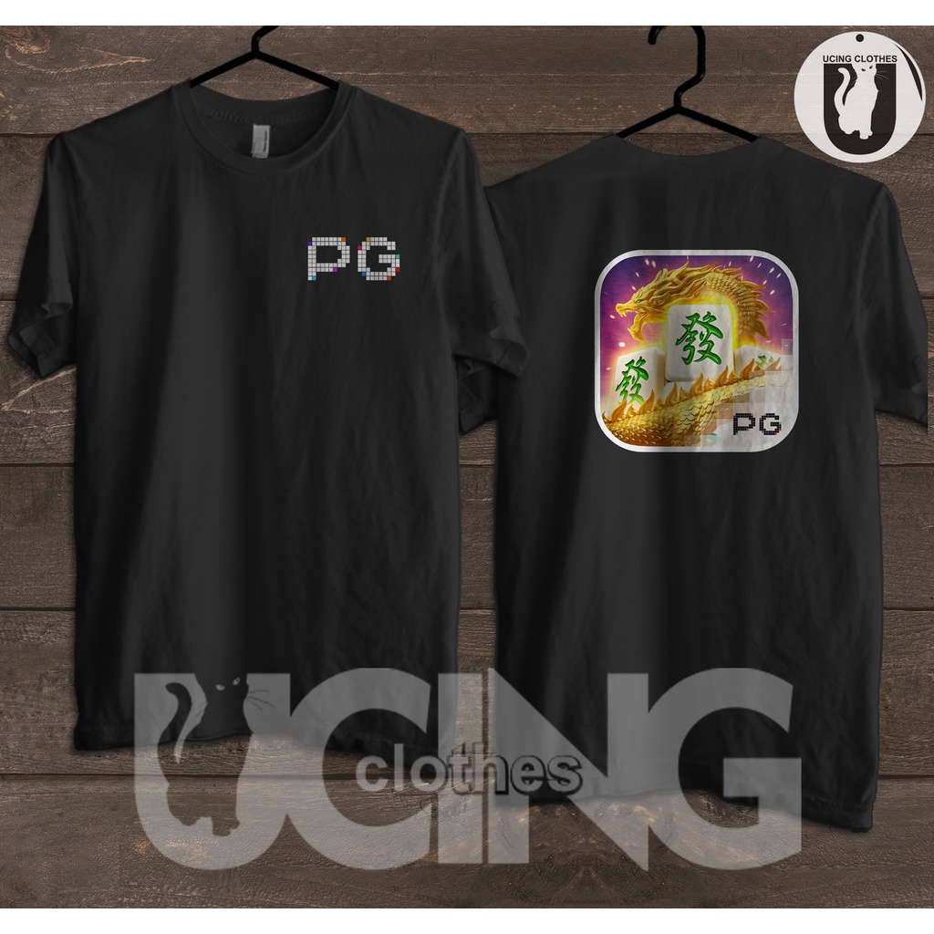 Kaos Baju PG Soft Mahjong Ways Game Slot Kaos Distro