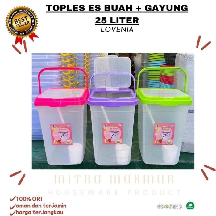 TOPLES ES BUAH 15-25 LITER / AQUARIUM ES BUAH