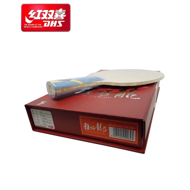 DHS Double Happiness Kayu / Blade Hurricane Long 5 National W968 Arylate Carbon