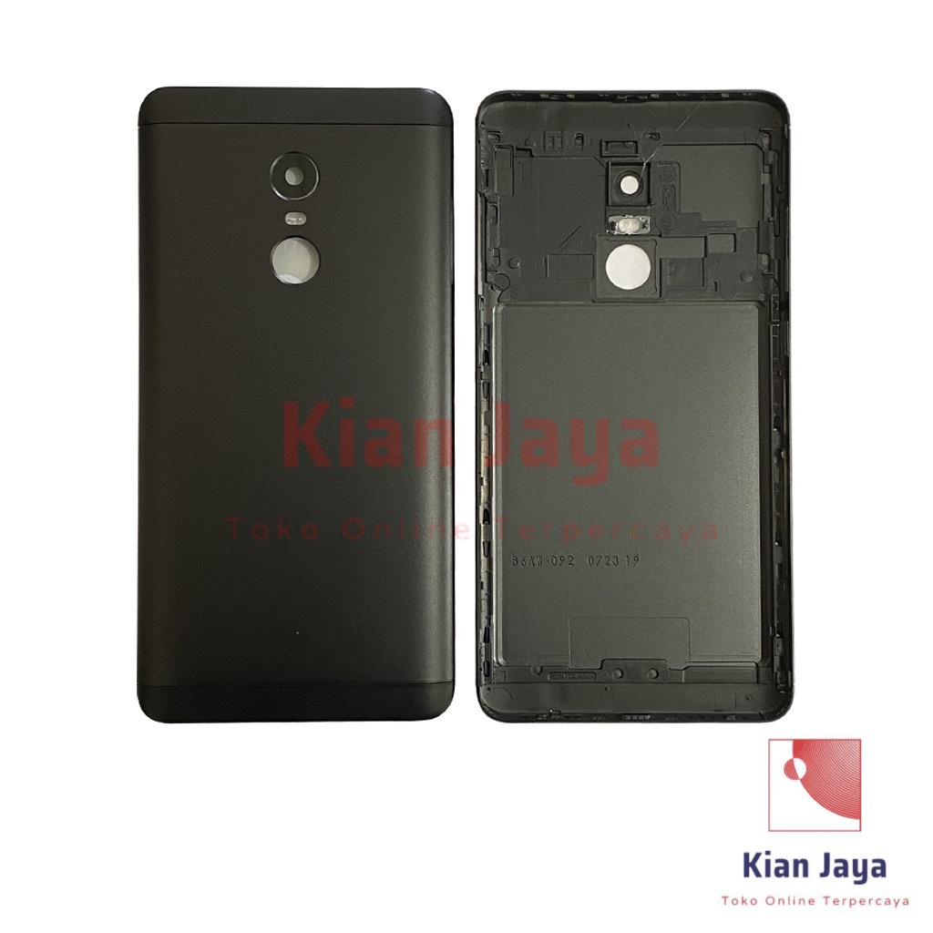 Backdoor Xiaomi Redmi Note 4x Chipset Mediatek Back Cover Tutup Belakang Baterai Cassing Casing Backcase Original