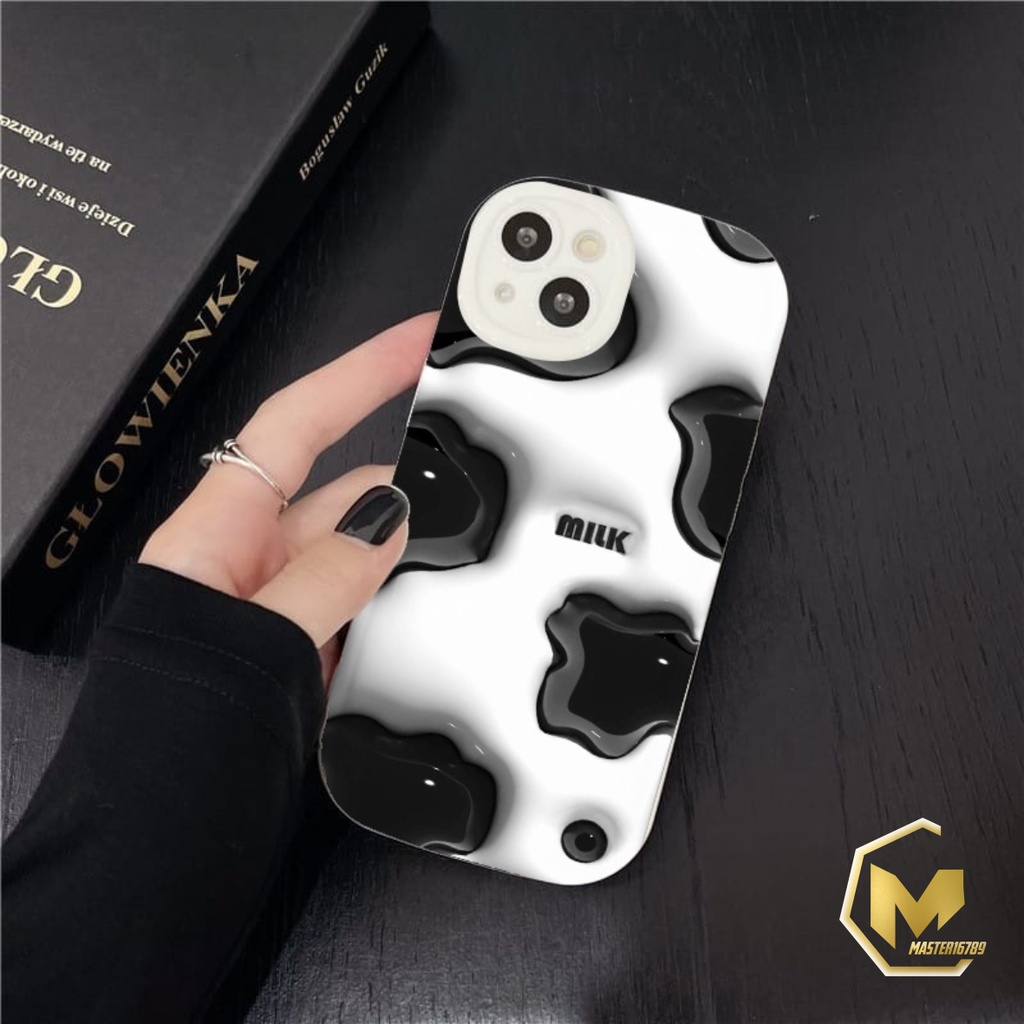 SS150 SOFTCASE EFEK 3D MOTIF KULIT SAPI FOR IPHONE 6 6+ 7 8 SE 2020 7+ 8+ X XS XR XS MAX 11 12 13 14 PRO MAX MA4125