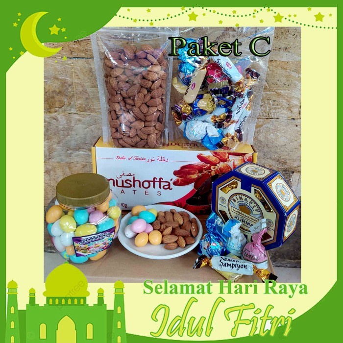 

BIG PROMO PAKET BINGKISAN LEBARAN / PARCEL LEBARAN PAKET COKLAT