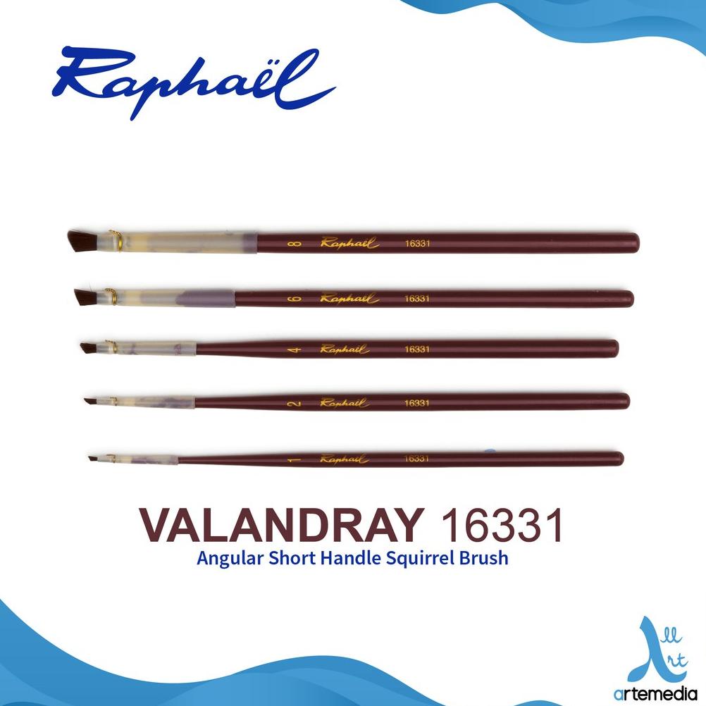 

Kuas Lukis Raphael 16331 Angular Valandray Squirrel Brush Short Handle
