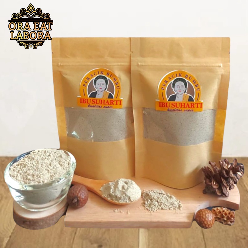 

Ibu Suharti - Rempah Lada Putih Bubuk Murni Bumbu Dapur Merica Bubuk Pure Ground White Pepper Kualitas Premium - Ora Eat Labora
