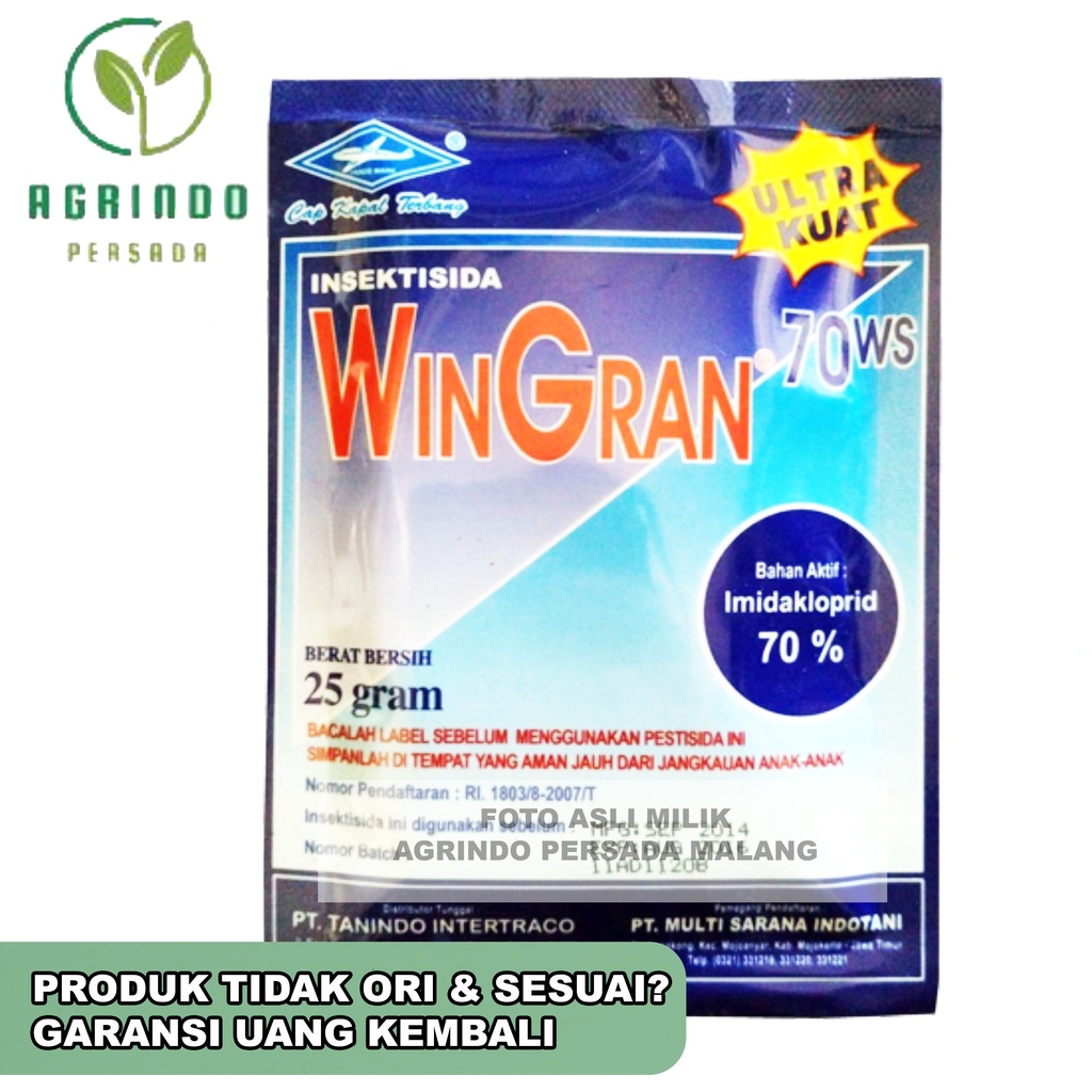 Insektisida WinGran 70 WS 25gram | Win Gran 25gram | Insektisida Imidakloprid 70%