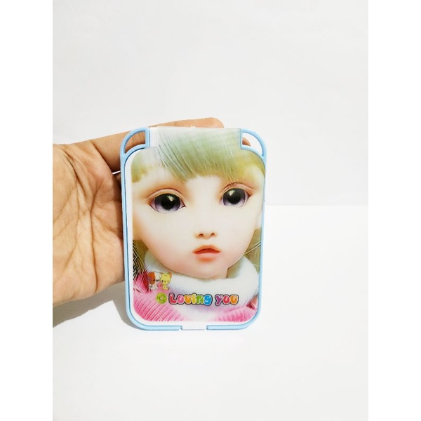 SC14 Cermin Karakter Kedip Hologram 6.5x9.5cm &quot;termasuk packing bubble&quot;