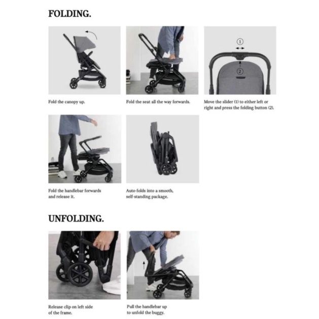 EASYWALKER MINI BUGGY TURN Stroller Korean Version