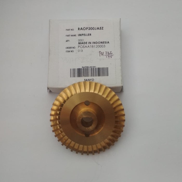 IMPELLER POMPA AIR SANYO PH 175C/ PH 236AC