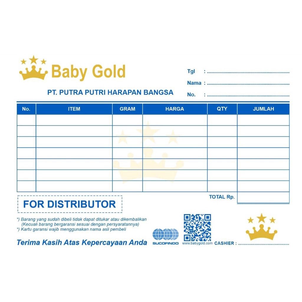 50 PCS Baby Gold 0,001 Gram New Reguler Logam Mulia