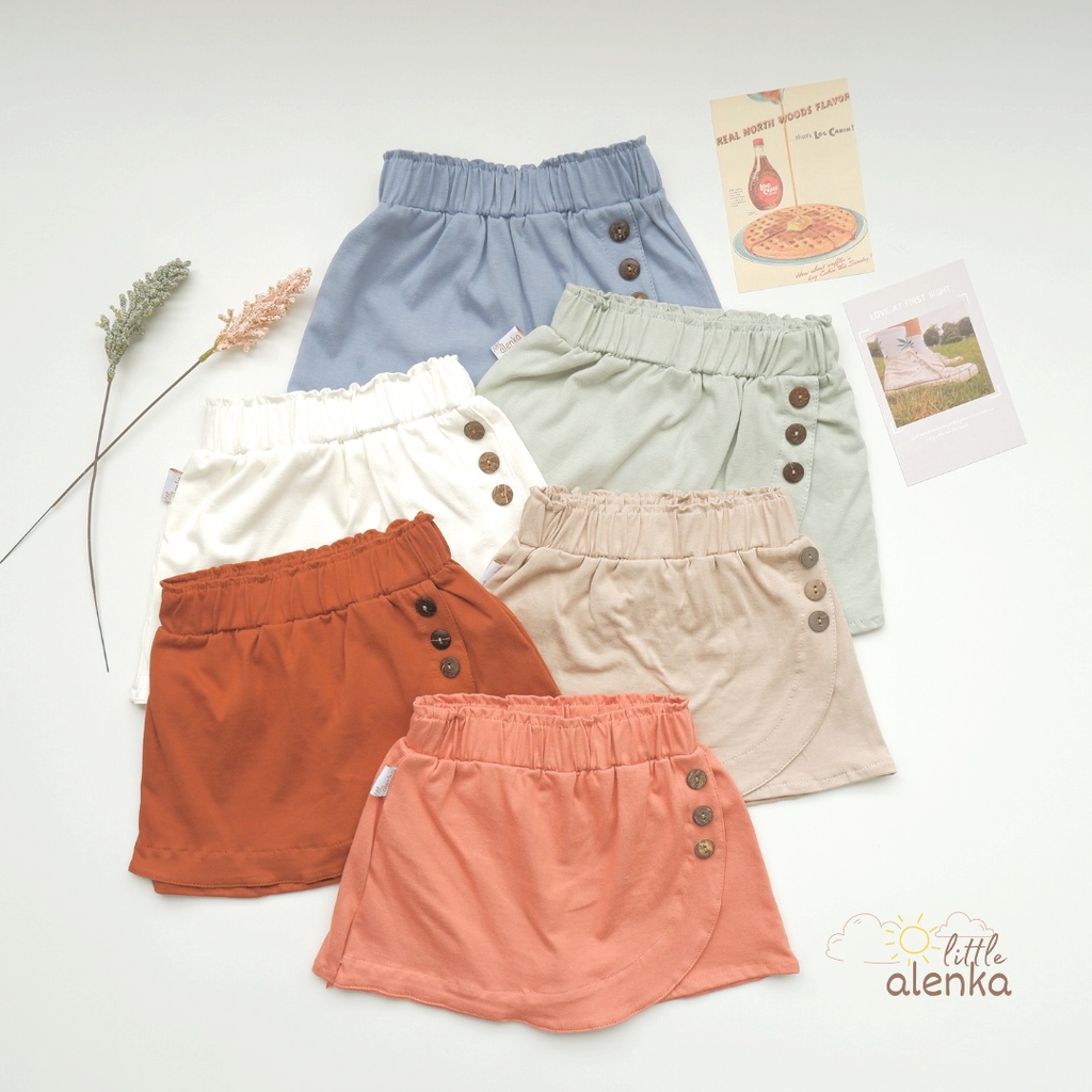 Alenka - Basic Skort / Rok Celana Anak Perempuan