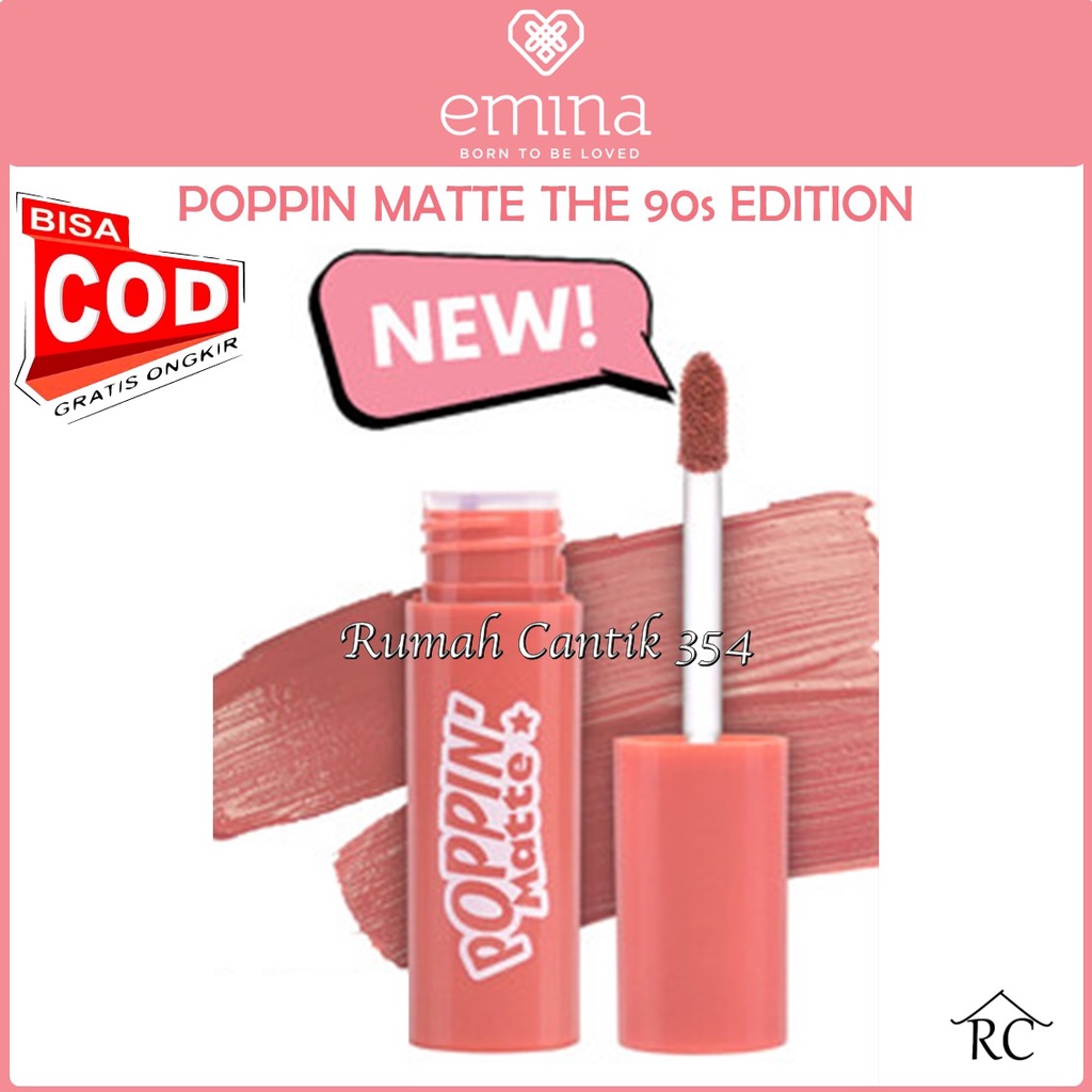 Emina Poppin' Matte The 90s Edition 4.5 g - Lip Matte Transferproof