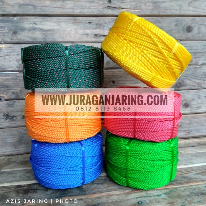 Terlaris Taka Tali Tambang Plastik 3 Mm (1 Roll)