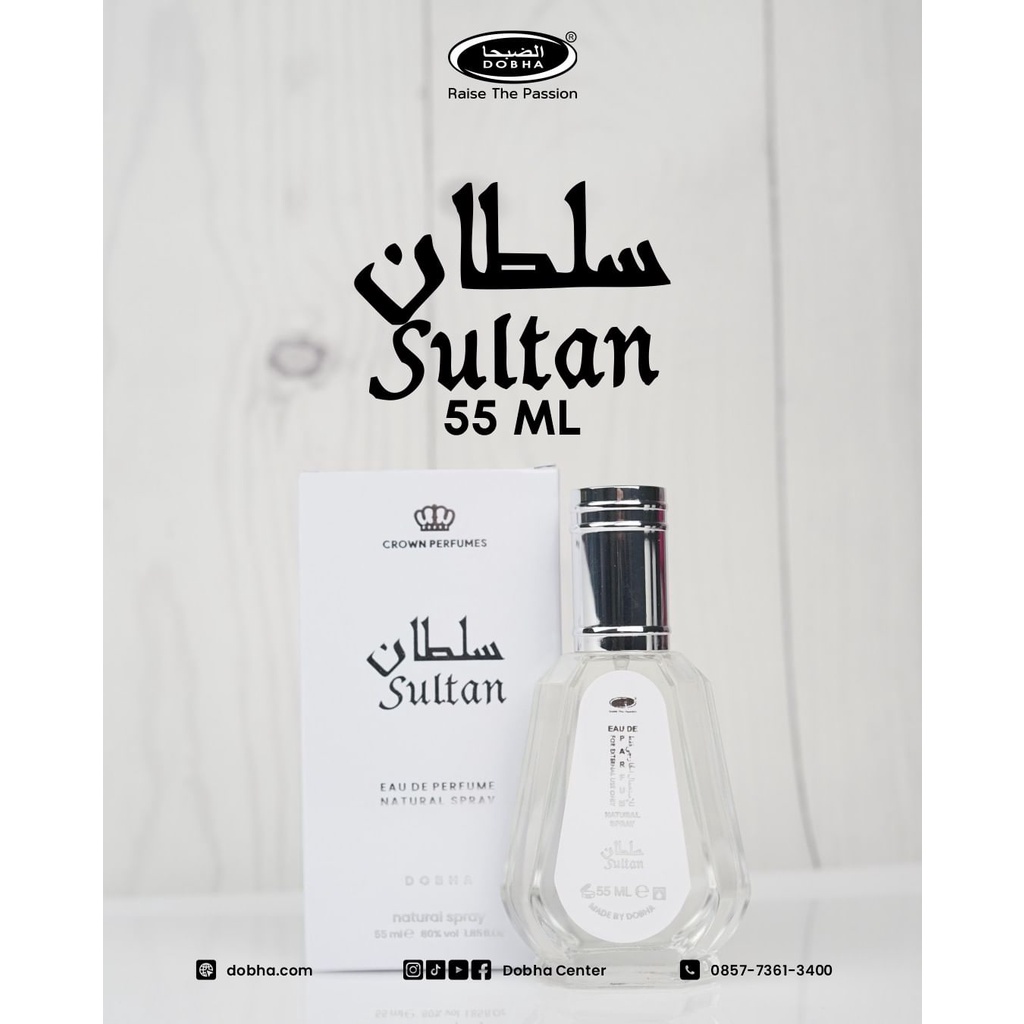 Parfum Dobha Spray Aroma SULTAN 55ML Original