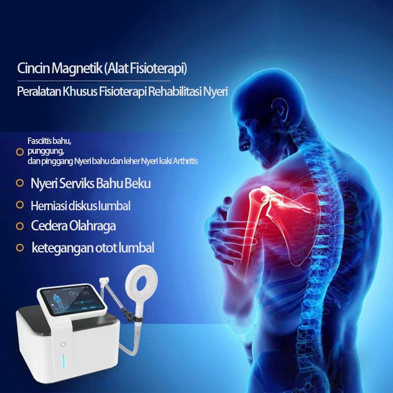 Desktop gaya magnet cincin magnetik plastik tipis instrumen rehabilitasi lengan mekanik alat fisioterapi penambah otot penambah otot kecantikan