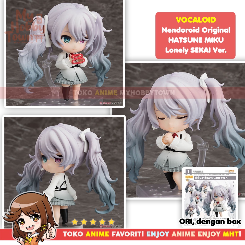 Original Nendoroid Vocaloid 1930 Hatsune Miku Lonely Sekai Ver. Project Sekai Colorful Stage Figure Anime