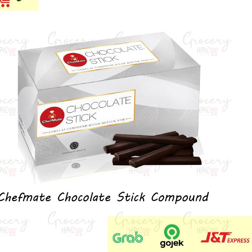 

✩ CHEFMATE STICK CHOCOLATE COMPOUND 1 KG ( BAKESTABLE ) ➦