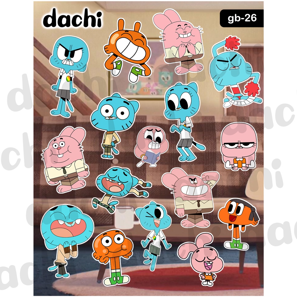 

Dachi Sticker Gumball - GB26 Peel Off