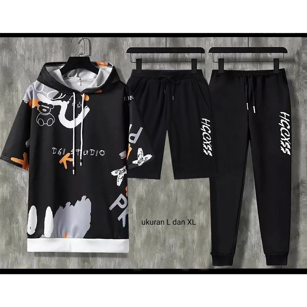 AMOSJKT28.SETELAN SET/SETELAN 3IN1/SETELAN HOODIE JOGGER