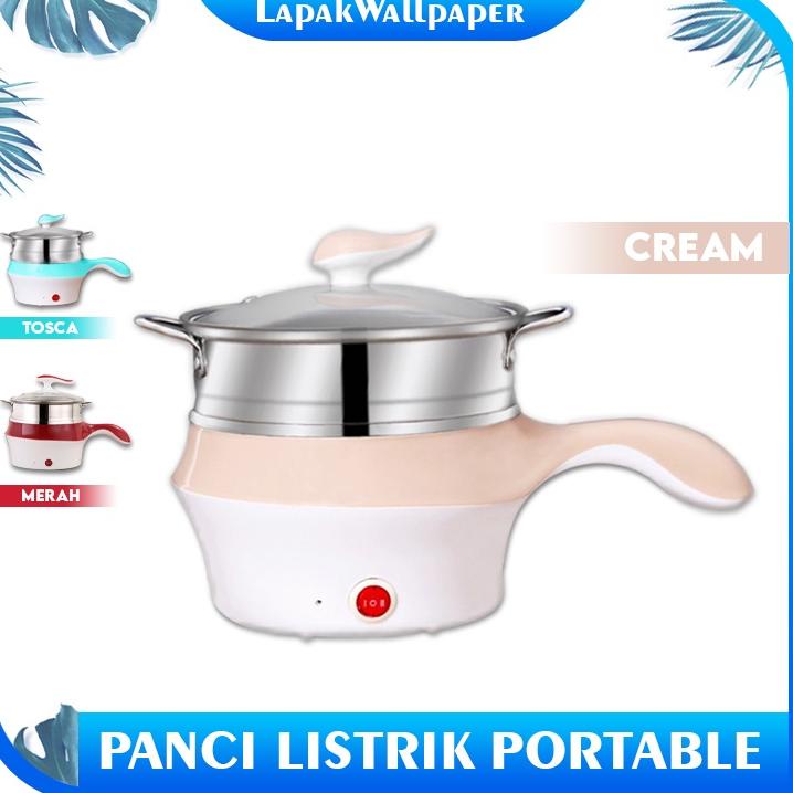 LANGSUNG ORDER Panci Listrik Multifungsi Stainless panci listrik serbaguna panci listrik murah LW