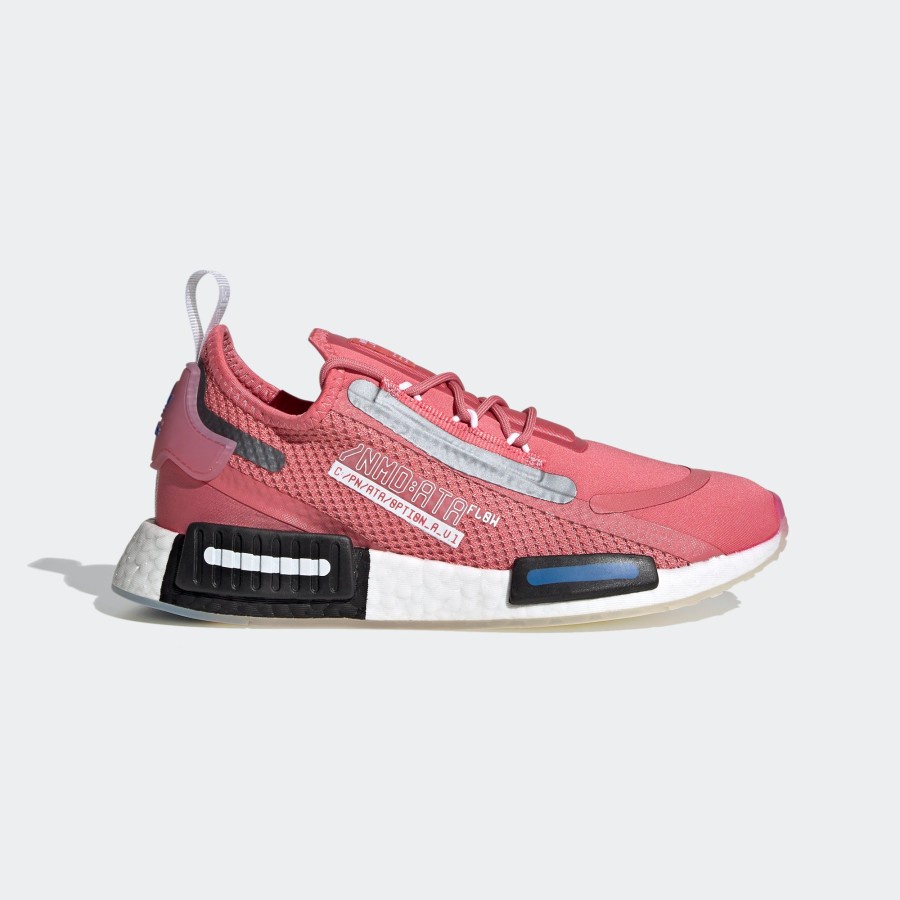 Sepatu Adidas NMD R1 Spectoo Women Pink White Original Resmi Outler