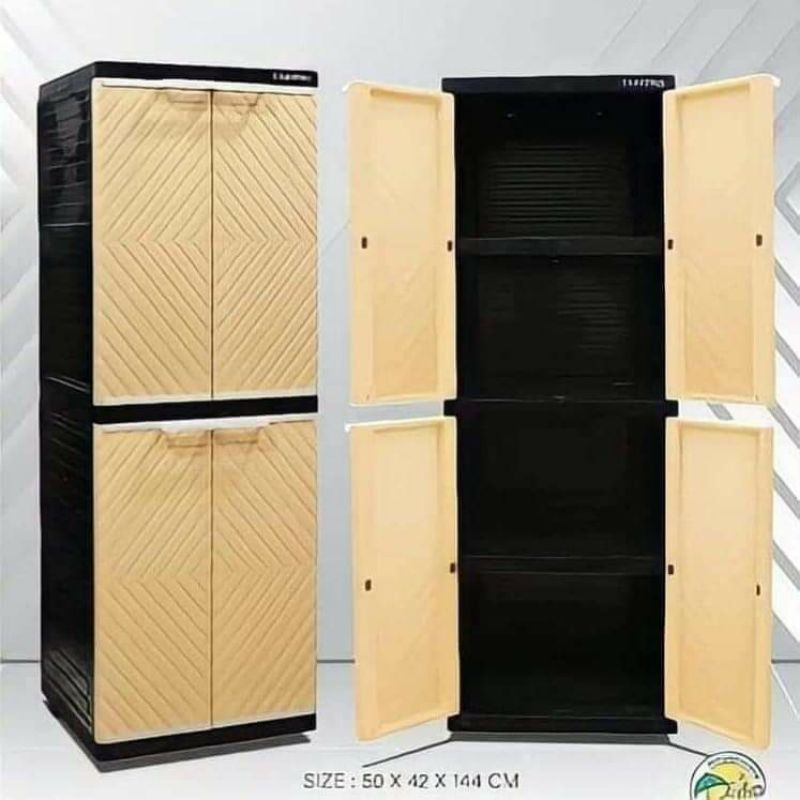 Lemari LS2P Tabitha/Lemari No kaca/Lemari Baju/Lemari Tabitha/Lemari