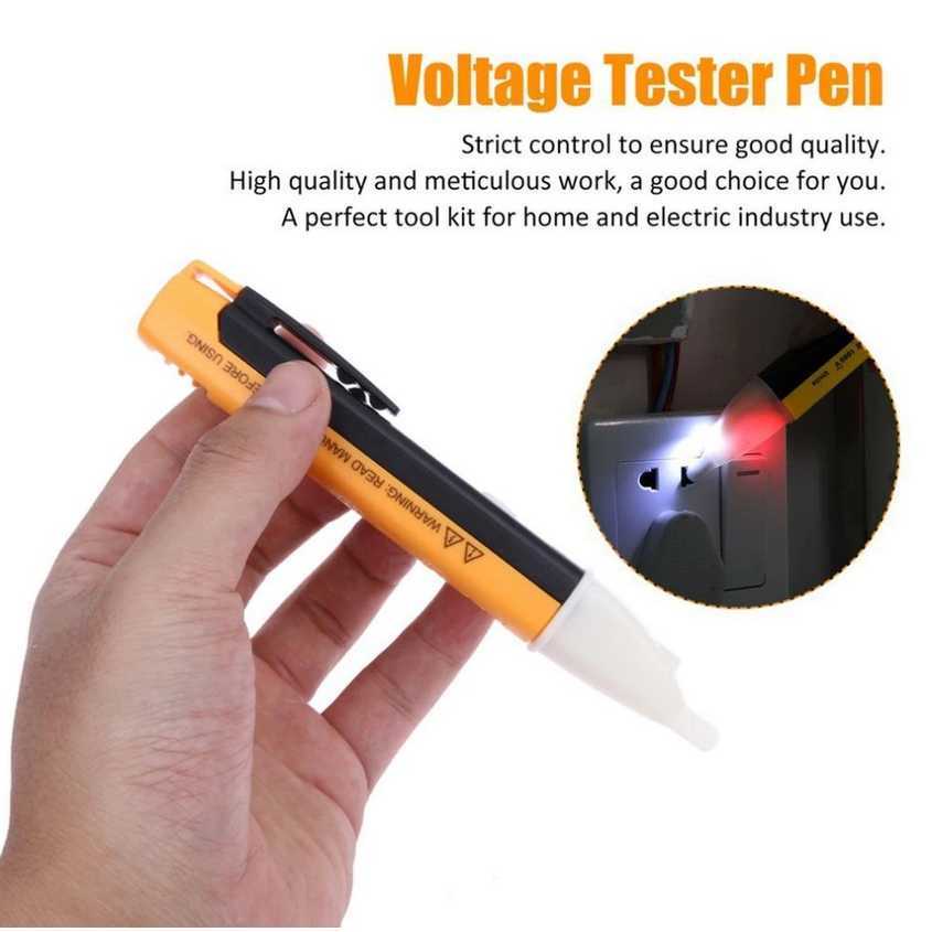 (BISA COD) FTIHSHP ANENG Tester Pen Non Contact AC Voltage Detector 90V-1000V 1AC-D