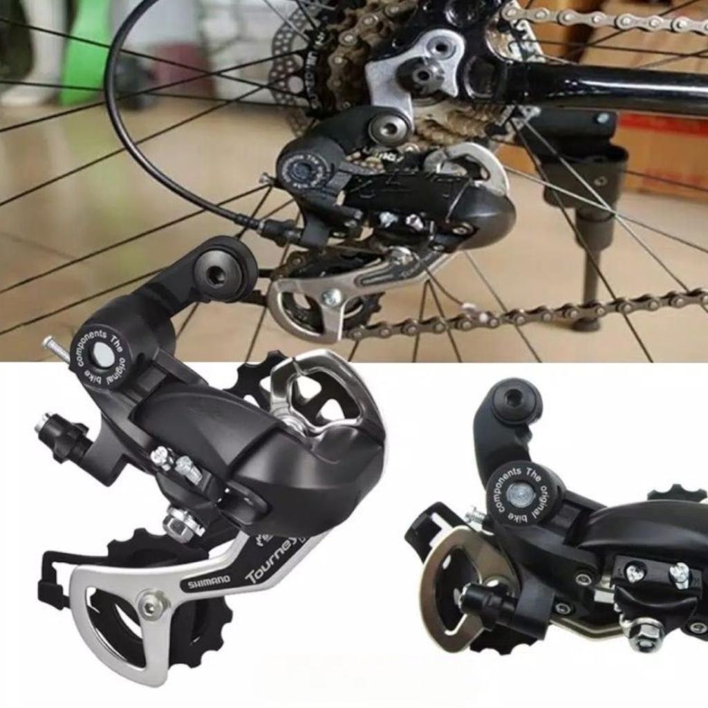 TY300 TX35 Sepeda Tourney 6/7/8 Speed Rear Derailleur Aksesoris Gunung Upgrade MTB Roadbike RD