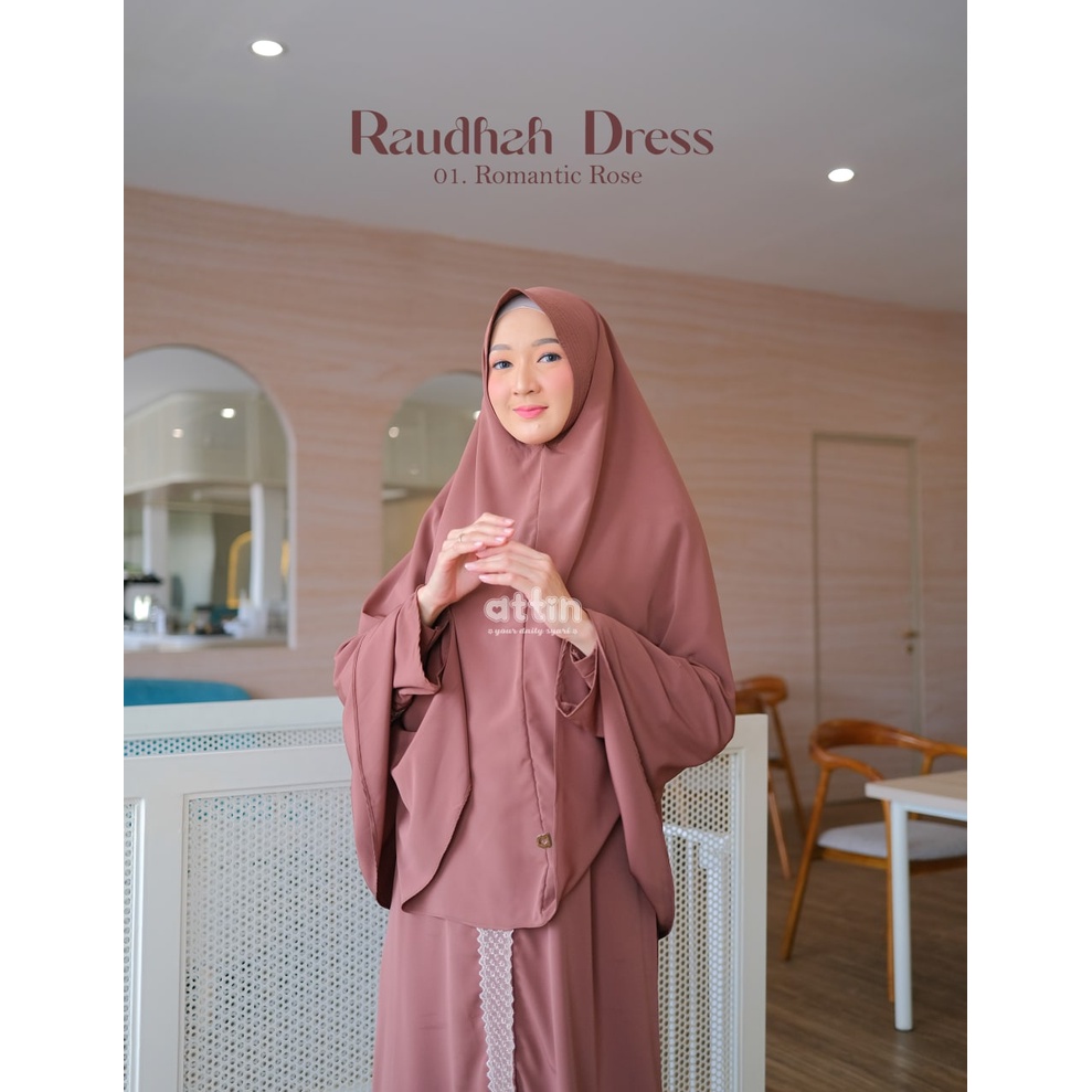 ATTIN - Khimar Raudhah ( Bergo Syar'i)