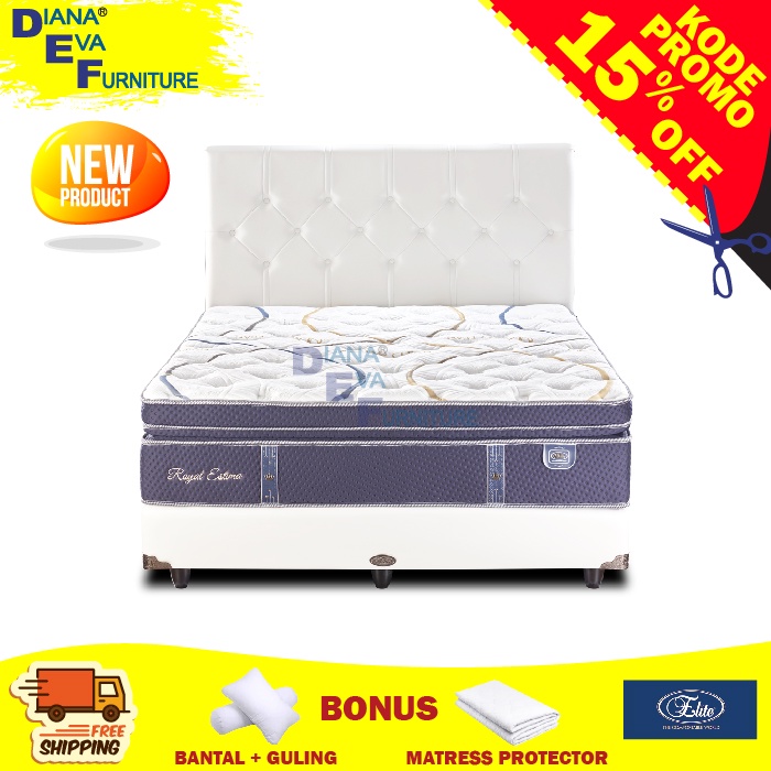 Kasur Elite Spring Bed Royal Estima ( Kasur Only )