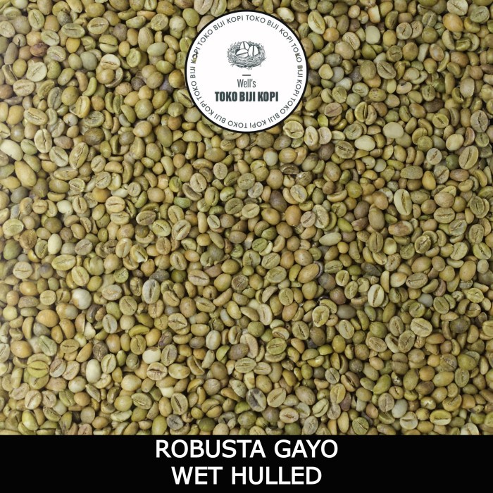 Green Bean Robusta Gayo Grade 1 Biji Kopi Mentah - 1 Kg