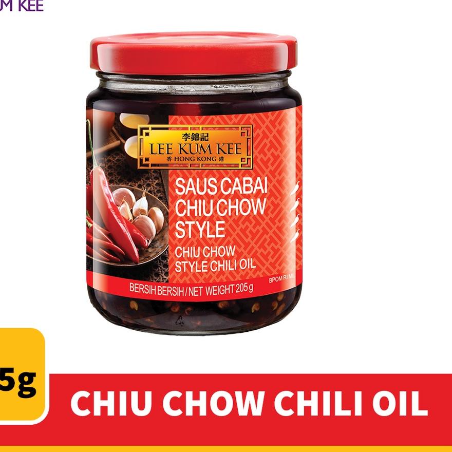 

℗ LEE KUM KEE Minyak Cabai Chiu Chow Chili Oil 205 gr ♦